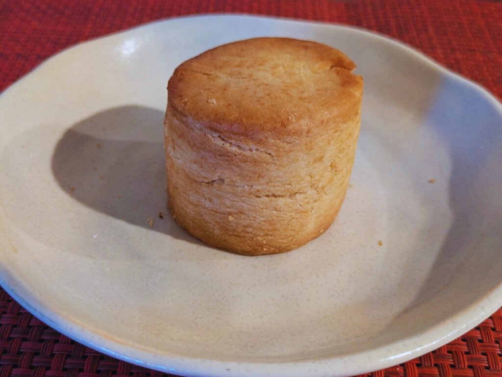 プレーンのビスケット