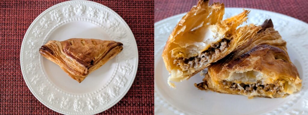 ベッカライブラウベルグのミートパイ