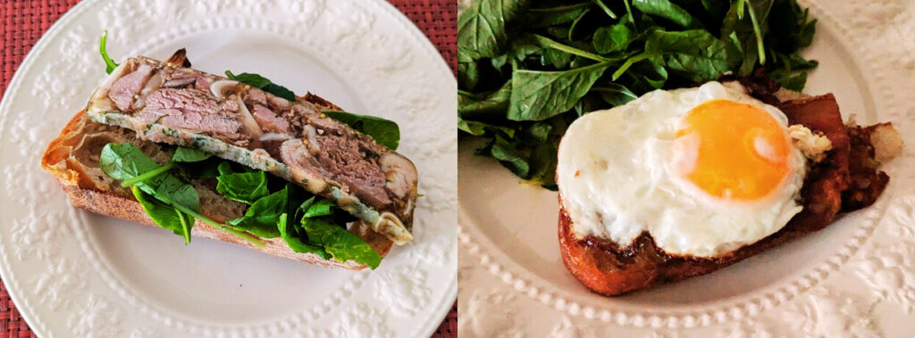 「FACTORY(ファクトリー)」のルヴァンカンパーニュの写真(オープンサンドにアレンジ)