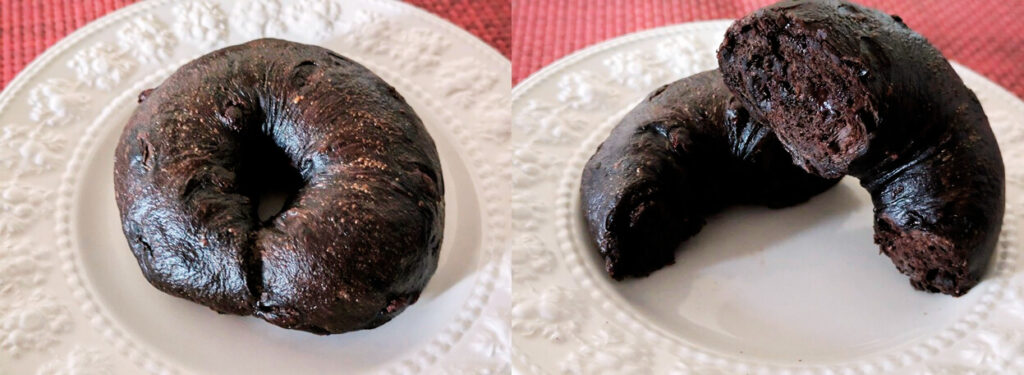 「FACTORY(ファクトリー)」のチョコレートベーグルの写真