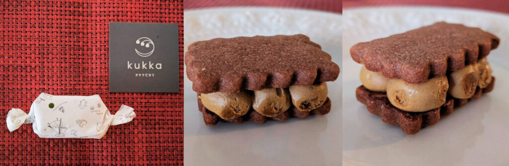 菓子工房kukkaの珈琲チョコガナッシュバターサンドの画像
