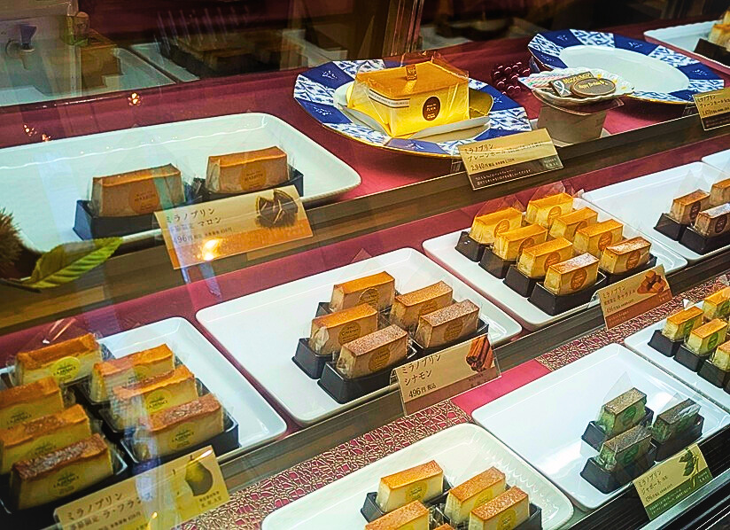 Milano Dolce Tre Spadeの店内ショーケース画像