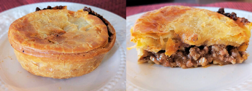 「Punk Doily」のミートパイ