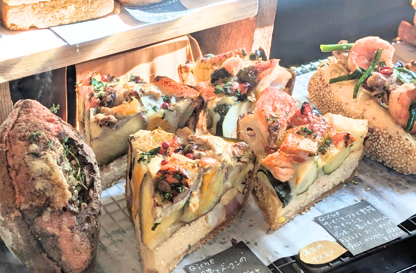 eteco breadの店内パンの画像(キッシュ)