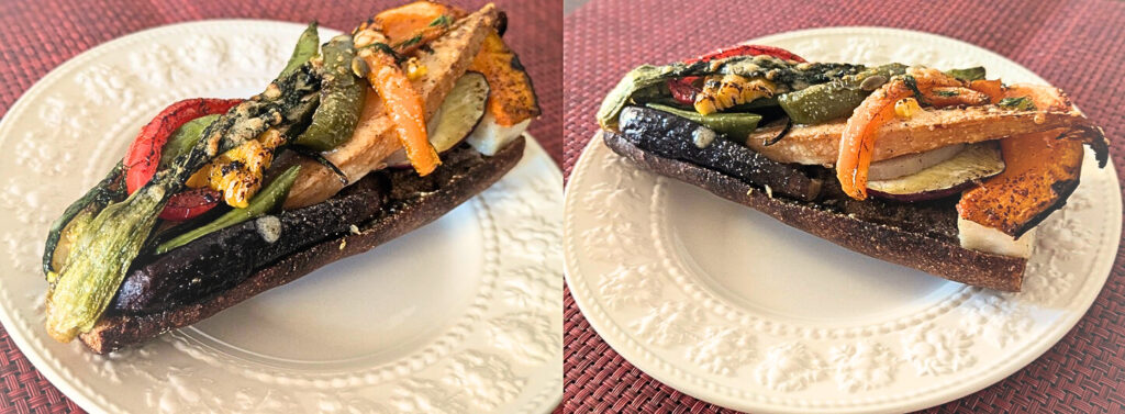 eteco breadの野菜のタルティーヌ