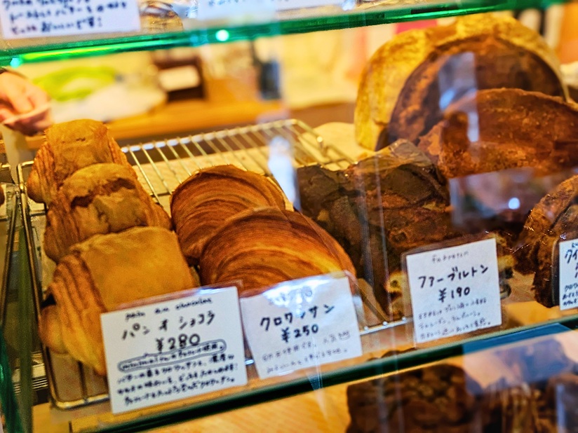 カタネベーカリーの店内パンの画像