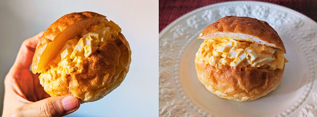 パンのイデリオの奥久慈卵のたまごサンドの画像