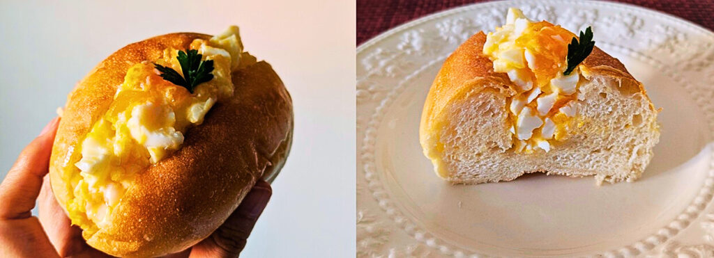 ミカヅキ堂のとろふわたまごサンドの画像