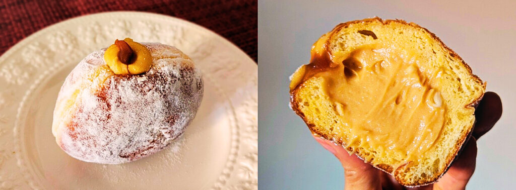 パンのイデリオの生キャラメルクリームドーナツの画像