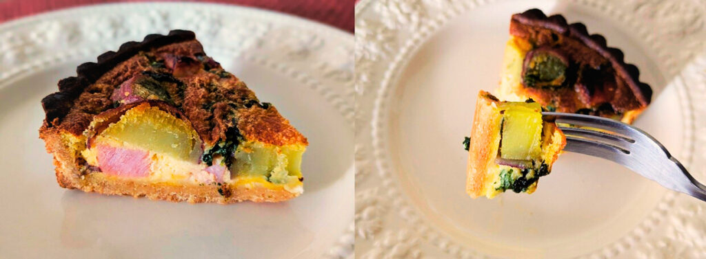 nomaru bakeのキッシュタルト 焼いもの画像